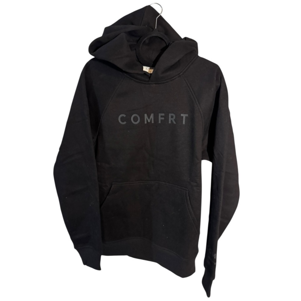 Comfrt Women's Black Hoodie - Picture 3 of 12
